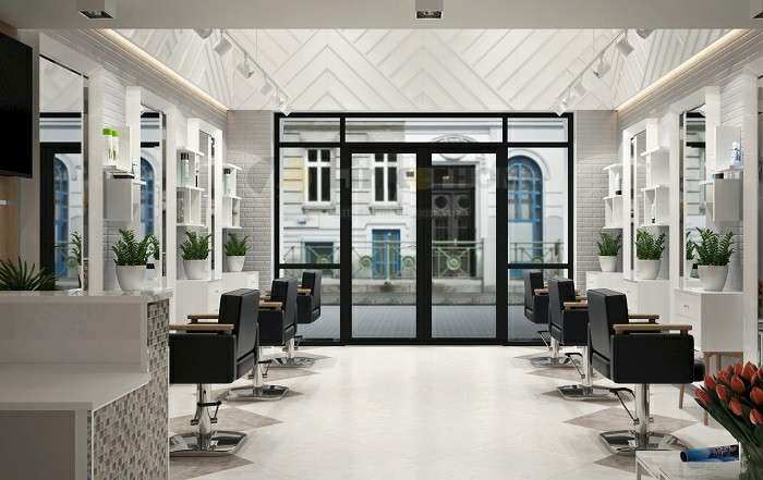 Mẫu Thiết Kế Salon Tóc đẹp Mắt ấn Tượng Với Khách Hàng
